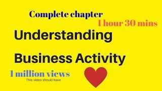 Understanding Business Activity IGCSE Business studies Complete chapter