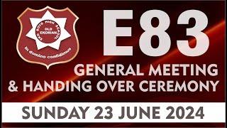 EKOBA E83 General Meeting & Handing Over Ceremony