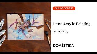 Fantasy Acrylic Painting - A course by Jesper Ejsing | Domestika English