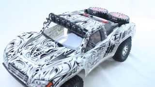 Killerbody 1/10 RC Body series Short Course Truck Tattoo Graphics (Printed)