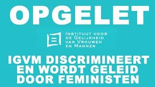 INSTITUUT GELIJKHEID VAN VROUWEN EN MANNEN DISCRIMINEERT ZELF