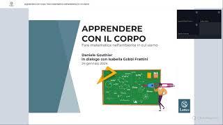 Webinar - Apprendere col corpo  fare matematica nell'ambiente in cui siamo