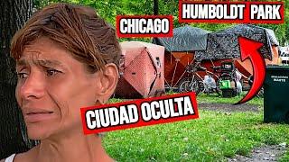 INGRESE a LA CIUDAD OCULTA DE INDIGENTES en CHICAGO | Humboldt Park