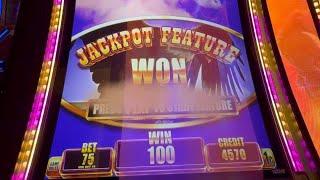 WILD WILD Buffalo Jackpot feature at Resorts World Las Vegas