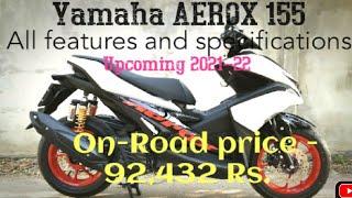 Upcoming Yamaha Aerox 155 | All features and Specifications | 2021-22 #shorts #2021