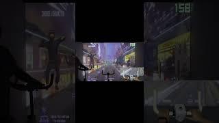 AR bicycle interactive projection #argame #arprojection#interactiveprojection #bicyclegame