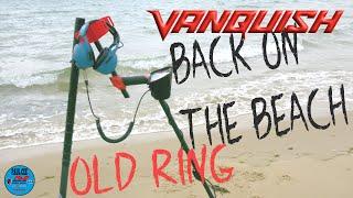 Minelab Vanquish Metal Detecting on the beach