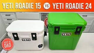 Yeti Roadie 15 vs 24 Hard Cooler COMPARISON & REVIEW