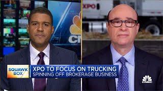 XPO Logistics CEO Brad Jacobs breaks down plan to spin off brokerage business