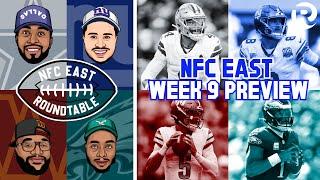 NFC East Roundtable | NFL Week 9 Preview