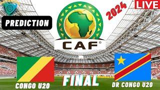 Congo vs DR Congo FINAL  LIVE UNIFFACC U20 Africa Nations Cup 2025 Qualifiers