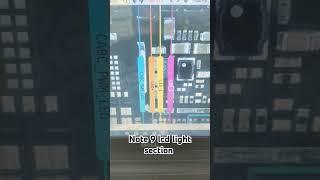#mobilephonerepair note 9 lcd light section problem solved easy way #lcd#mobilerepairsolution