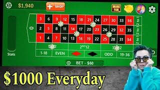 ️ Very Low Risk & Easy Win Strategy to Roulette | Roulette Strategy to Win