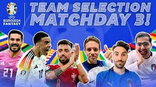 MATCHDAY 3 DEADLINE STREAM | LIMITLESS TEAM SELECTION