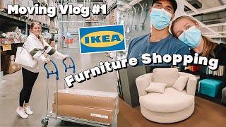 MOVING VLOG #1 | Furniture Shopping, Ikea Trip & Sneak Peek!