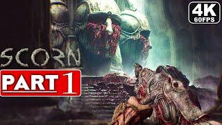 SCORN Gameplay Walkthrough Part 1 [4K 60FPS PC ULTRA] - No Commentary