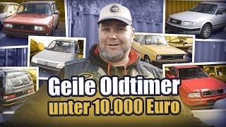 Was sind die besten Oldtimer unter 10.000 Euro?