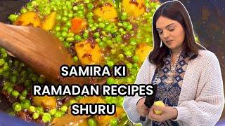 SAMIRA KI RAMADAN RECIPES SHURU | DEKHO KYA BANAYA HAI 