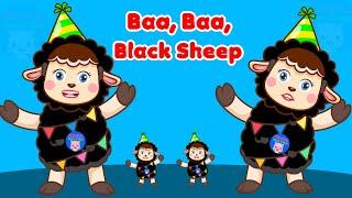 Baa Baa Black Sheep Song + More Nursery Rhymes & Kids Songs - Newborn Baby Songs #kidssong #rhymes