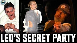 TERRIFIED! Leonardo DiCaprio Secret Celebrity Birthday Party EXPOSED? + Leo's  Buying TAPES?!