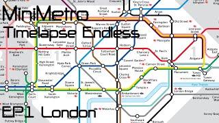 MiniMetro : Timelapse Endless - [EP1] London