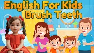 Teaching Kids, How to Take care Teeth | Little Marvels E - Learning #kids #toddlers #englishforkids