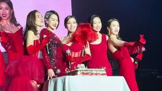 胡說八道 演唱會Girls Night Concert Myolie Wu, Nancy Wu, Selena Lee, Mandy Wong, Elaine Yiu 12/16/2023.