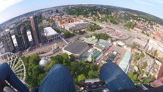 Europas höchster Freifallturm AtmosFear Onride im Freizeitpark Liseberg Göteborg