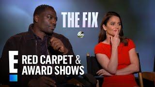 Robin Tunney & Adewale Akinnuoye-Agbaje Talk "The Fix" | E! Red Carpet & Award Shows