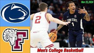 Penn State Vs Fordham Rams Men’s Basketball | Game Highlights Nov 25,2024  Basketball  TODAY