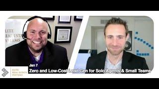 Real Estate Agent Marketing: Zero Cost Marketing Strategies for Solo Agents