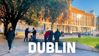 Dublin Ireland January 2025 | 4k walking tour of Dublin City Centre | UHD 60fps