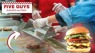 How Five Guys Burgers are Made | Inside the Kitchen