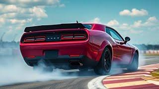 "Track-Day Bliss: Dodge SRT Demon Cruises Nordschleife in GT7"