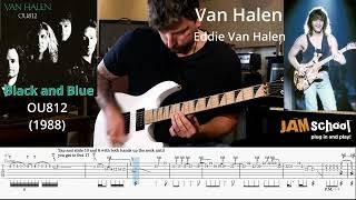 Van Halen Black and Blue Guitar Solo with TAB