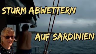 Sturm abwettern auf Sardinien #segeln