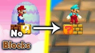 If I touch a block, I switch new super mario bros mod