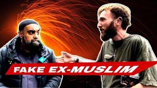 Let Me Educate You, But He Gets Busted! Nazam &Visitor Speakers Corner Sam Dawah