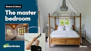 Demo to Reno - The master bedroom