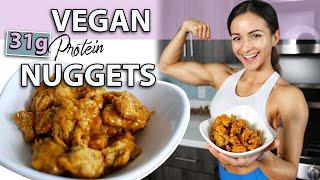 VEGAN BBQ NUGGETS | EASY SEITAN RECIPE