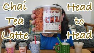 Kayla Tries Chai Tea Lattes | Starbucks vs. TJ's vs. Dunkin'