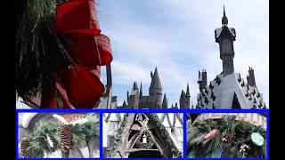 Wizarding World of Harry Potter holiday decorations 2024 (USH)