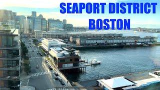 Exploring BOSTON SEAPORT DISTRICT + HOTEL TOUR (HYATT)