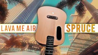 Super Lightweight Smart Acoustic Guitar... Lava Me Air SPRUCE