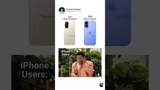 iPhone 16 & Redmi a5 #memes #vivo #iphone #shorts