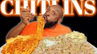 CHITLINS SOULFOOD MUKBANG | CHITTERLINGS