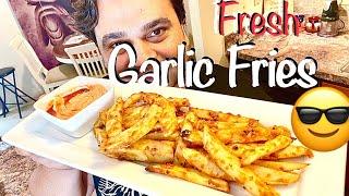 Garlic Fries Baked by HUNGRY