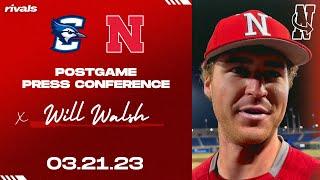 Nebraska Baseball: Will Walsh talks Creighton game