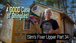 Cabin Exterior Finished!  Slim's Fixer Upper Part 34