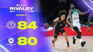 LATE PUSH Creates Drama, But the Hosts Hold On | Paris - Panathinaikos  | BASKETBALL HIGHLIGHTS R3